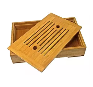 Стіл для чайної церемонії бамбуковий (30.5х19,5х6 см)