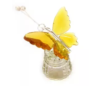 Метелик кришталевий (8х5х4,5 см)