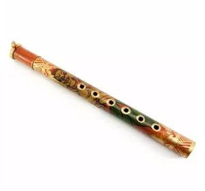Бамбукова Флейта розписна (30,5х2,5х4 см)
