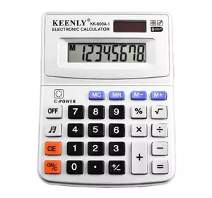 Калькулятор Keenly KK-800A-1, — 8 музичний