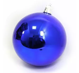 Великий ялинкова куля глянц. "BLUE" 30СМ