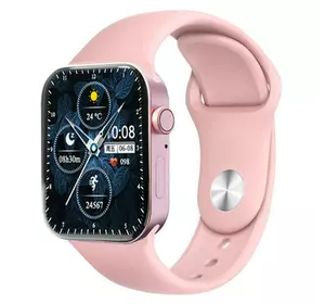 Apl Watch Series 7 N76, 44 mm Aluminium, голосовий виклик, бездротова зарядка, pink