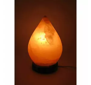 Соляна лампа "Крапля" 1,9 кг (SL-15)(17х10х10 см)(8 шт ящ.)(Гімалайська сіль)