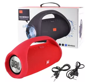 Bluetooth-колонка JBL BOOMSBOX BIG, speakerphone, радіо, red