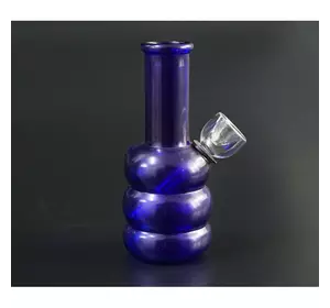 Бонг скляний PGWP-2121 7,5*5*12,5 см. Синій