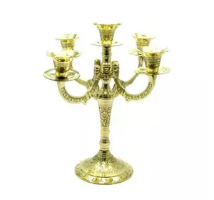 Подсвечник бронзовый на 5 свечей (24х24х26 см)(1000 г.)