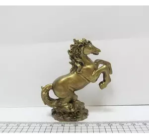 Сувенір керам фігурка "Золотий кінь"
