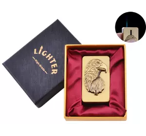 Запальничка в подарунковій коробці Орел (Гостре полум'я) №XT-63 Gold