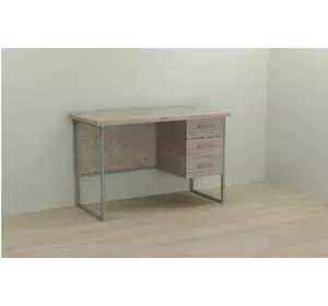 Письмовий стіл Гаррі 75x140x60 сірий ДСП Дуб Шервуд 32мм