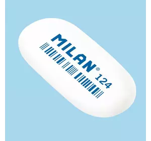 Ластик овальний "TM MILAN" 4,9*2,3*0,9 см, mix