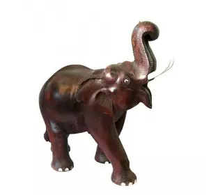 Слон дерев'яний різьблений (50х50х24 см)