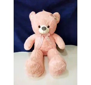 М'яка іграшка Ведмідь з бантиком (шкура, 70 см) №698-1(2)