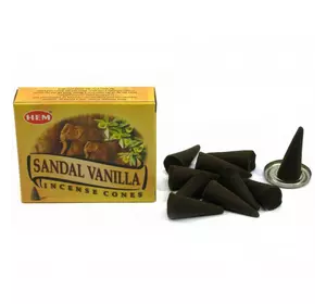 Sandal Vanilla (Сандал і Ваніль) (Hem) конуси