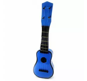 Гитара "Укулеле" деревянная синяя (38х12х4 см)