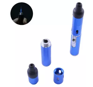 Запальничка газова трубка (Гостре полум'я) Синя №4751-3