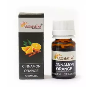 Ароматичне масло Кориця з апельсином Aromatika Oil Cinnamon Orange 10ml.