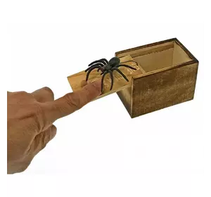 Паук в коробке (9,5х6х6,5 см)