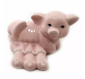 Свинка з поросятами порцелянова рожева (8,5х6,5х5,5 см)