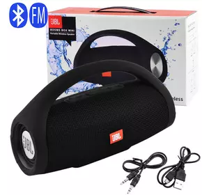 Bluetooth-колонка JBL BOOMS BOX MINI, c функцією PowerBank, speakerphone, радіо, black