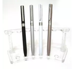 Ручка метал гель поворот 0,7 мм "Baixin" 1-2-3-4, mix4