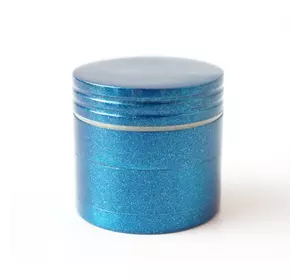Гріндер алюмінієвий магнітний 4 частини GR-79 3,2*3,2*3 см. Синій