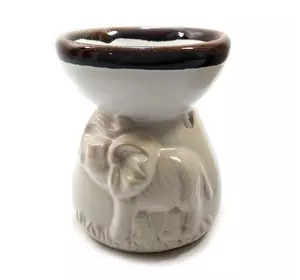 Аромалампа керамическая "Слоны" (12,5х10х10 см)