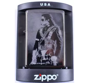 Запальничка бензинова Zippo Майкл Джексон №4222-1