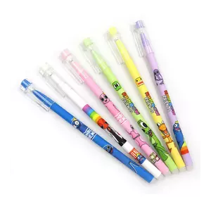 Ручка, що стирається "Rainbow friends", 0,5мм, синя mix 12шт/етик