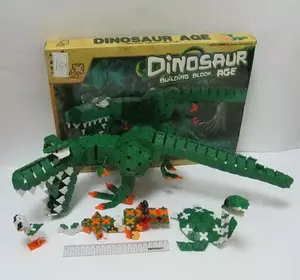 Конструктор пластик 3D "Динозавр" 1600д