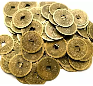 Монета d = 3,7 см. штучно бронзовий колір 10 МОНЕТ
