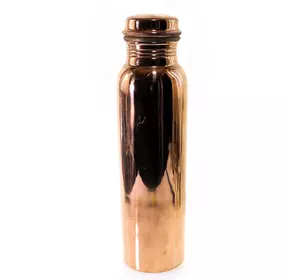 Пляшка мідна з кришкою, що закручується (27х7х7 см) (900 мл.) А