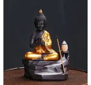 Підставка "Рідкий дим" кераміка "Авалокітешвара Будда" 10*6,5*14,5см.