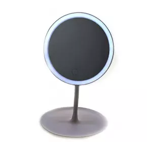 Дзеркало настільне з LED підсвічуванням біле (29х18х18 см)