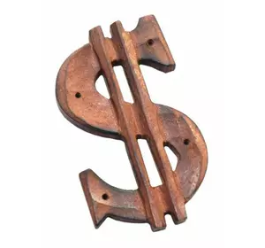 Підставка під аромапалички дерев'яна Долар