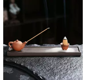 Підставка "Рідкий дим" кераміка "Чайник" 20,5*4,5*4,5см.