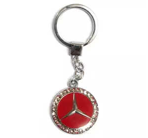 Автомобільний Брелок (BA) "Mercedes" червоний