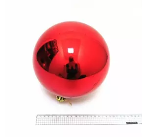 Ялинкова куля "Big red" 20см