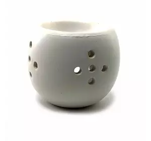 Аромалампа "Чаша" белая (9х9х6,5 см)