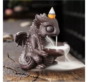 Підставка для пахощів "Рідкий дим" кераміка "Сокровище динозавра" 11*11*12см.