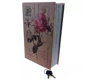Книга- сейф "Троянда" (24,5х16х5,5 см)