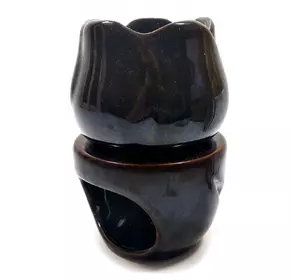 Аромалама керамическая "Цветок" (8,5х8,5х12 см)