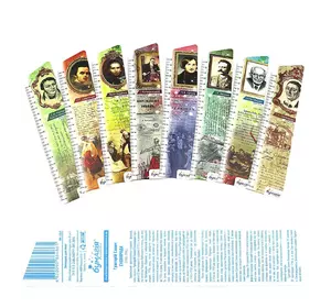 Набір закладок для книг Класики укр.літератури 8шт в наборі