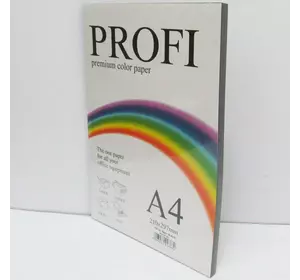 Папір кольоровий PROFI А4/80г (100л) Intense Black №401 (чорний)