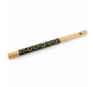 Флейта бамбукова розписна (30,5х2х2 см)