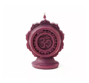 Свічка "Чакра" Сахасара фіолетова 7*5,5*3,3см.