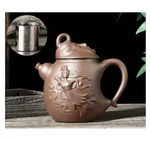 Чайник "Місячний чайник" коричневий 600мл. 16*10*15см.