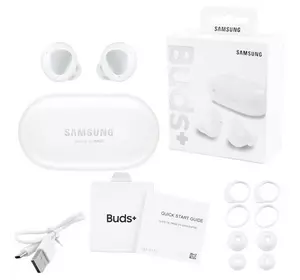 Бездротові навушники Samsung Galaxy Buds + з кейсом, white