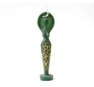 Свічка Вікканська зелена