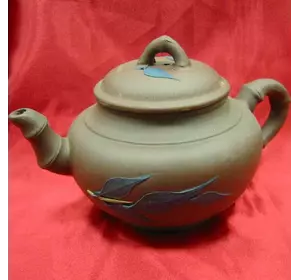 Чайник заварювальний глиняний (17х10х10 см)