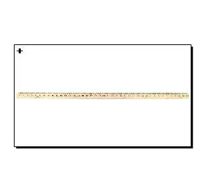 Лінійка дерев'яна 40см шовкографія (в блоці 100шт)Міцар